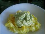 Avocado With Scrambled Eggs