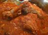 Chicken Stewed With Olives and Onions