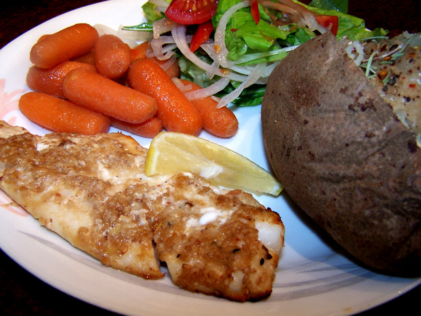 Broiled Orange Roughy - Low Fat and so Healthy!. Photo by Rita~