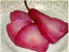 Poached Pears in Australian Shiraz. Recipe by Rita~