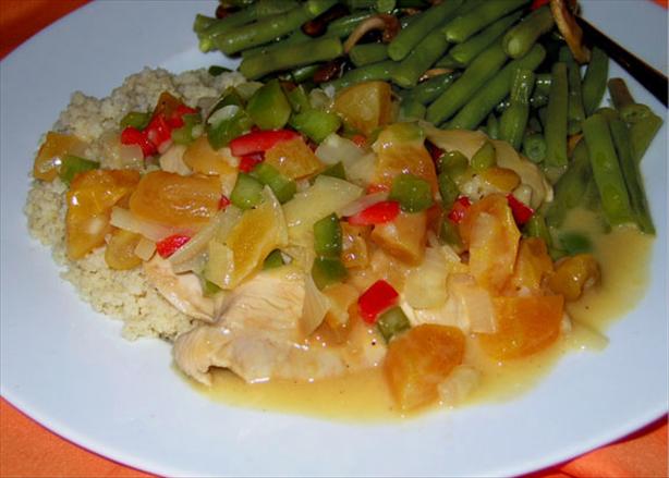 Apricot Chicken. Photo by justcallmetoni