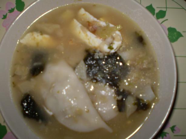 Korean Rice Cake Soup (Duk Guk). Photo by RedJim