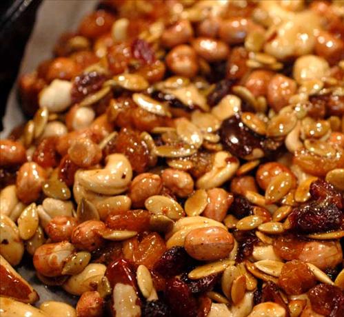 Honey-Roasted Nuts and Fruit. Photo by Sackville