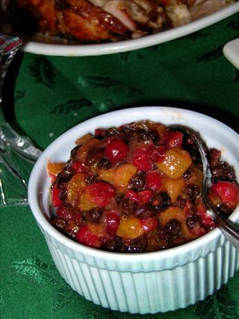 Cranberry Ginger Chutney. Photo by justcallmetoni