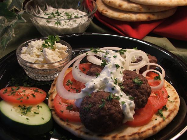 Easy Ground Beef Gyros. Photo by Wildflour