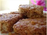 Chocolate Oat Blondies. Photo by Midge_