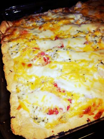 Fresh Tomato Pie. Photo by MomsTherapy