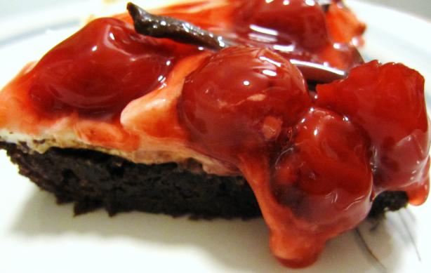 Black Forest Brownies. Photo by Kim127
