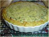 Ham and Swiss Asparagus Pie