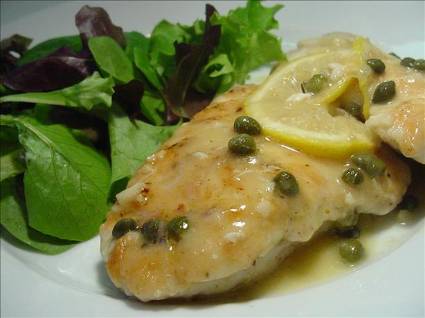 Chicken Piccata. Photo by Sharlene~W