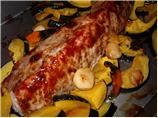 Roasted Pork Tenderloin With Acorn Squash