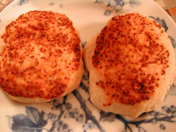 Crusty Cheese and Mustard Damperettes. Photo by Kumquat the Cat's friend