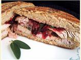 Turkey/ Cranberry/ Dressing Panini