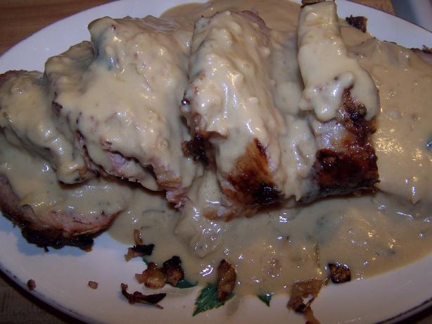 Honey Mustard Roasted Pork Loin. Photo by barefootmommawv
