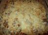 Spaghetti Bake With Meat Sauce & 3 Cheeses. Recipe by HEP MEP