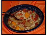 Kidney Bean, Barley, and Sweet Potato Stew