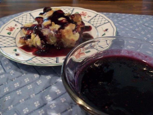 Maple-Blueberry Syrup. Photo by 2Bleu