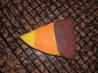 Giant Candy Corn Cookies