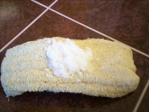 Spa Sea Salt Scrub. Photo by chef FIFI