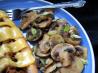 Easy Lemony and Garlicky Mushrooms