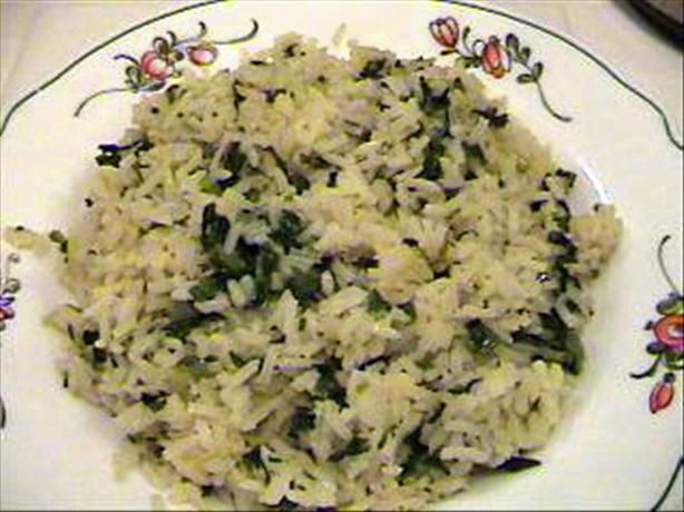 Green Rice. Photo by Mama's Kitchen (Hope)