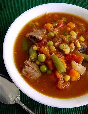 Quick Vegetable Beef Soup. Photo by Marg (CaymanDesigns)