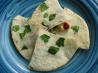 Brie and Dried Cranberry Quesadillas. Recipe by Cookgirl