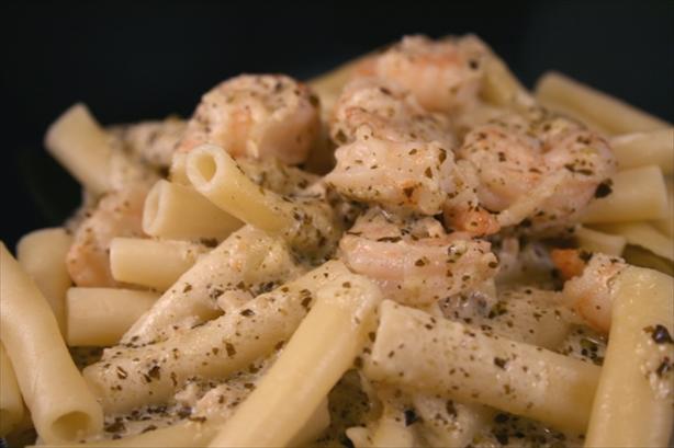 Creamy Pesto Shrimp. Photo by CandyTX