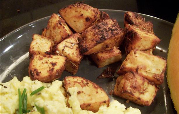 Spicy Potato Chunks. Photo by lazyme