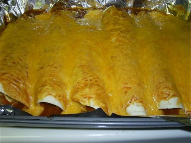 Easy Cheesy Ground Beef Enchiladas. Photo by megs_