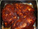 Southwest Barbecued Chicken With Tomato Red Pepper Dressing