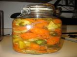 Mexican Style Hot Pickled Carrots