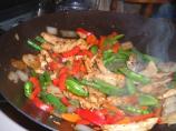 Pork and Green Bean Stir-Fry With Peanuts