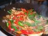 Pork and Green Bean Stir-Fry With Peanuts. Recipe by Kittencalskitchen