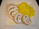 Chicken Roll-Ups With Goat Cheese and Arugula