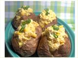 Baked Potatoes With Shallot-Corn Butter