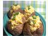 Baked Potatoes With Shallot-Corn Butter. Recipe by NcMysteryShopper