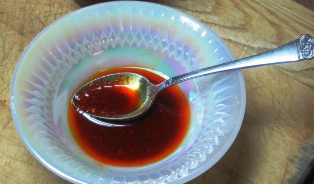 Paprika Oil. Photo by casa-giardino
