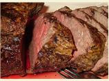 Roast Beef Tenderloin With Red Wine & Shallot Sauce