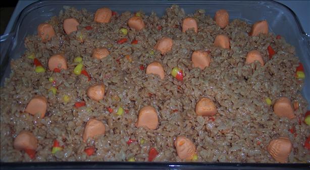 Fall Harvest Rice Krispies Treats. Photo by bugsbunnyfan