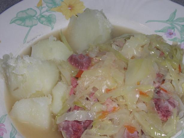 Lithuanian Cabbage Soup (Kopustu Sriuba). Photo by TeresaS