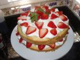 Strawberry Country Cake