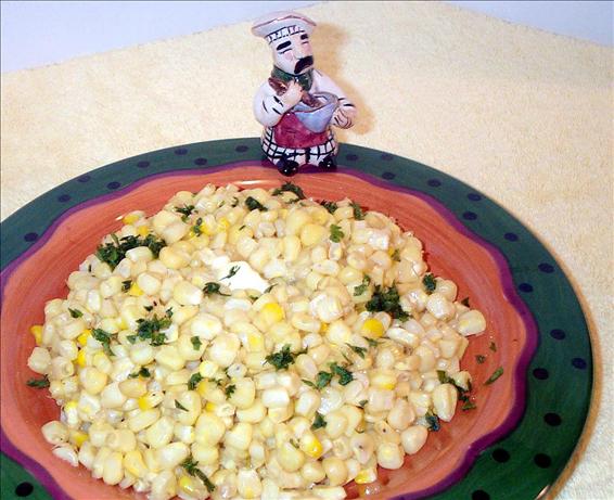 Sauteed Fresh Corn. Photo by Lorac