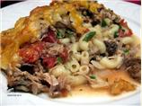 Lighter Chicken Macaroni Casserole