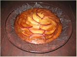 Caramel Apple Oven Pancake