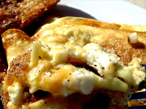 Triple Cheese Omelet. Photo by Bergy