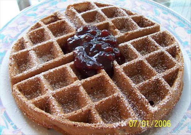 Cinnamon Buttermilk Waffles. Photo by love4culinary