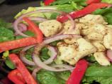 Warm Chicken Spinach Salad