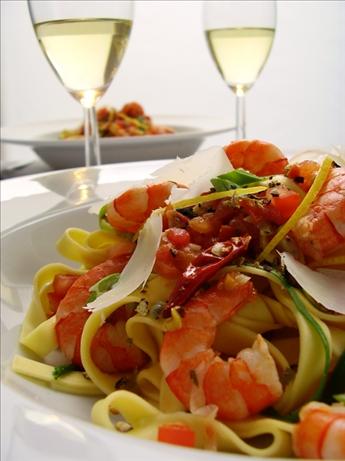 Easy Spicy Shrimp Pasta  - Low Fat. Photo by Thorsten