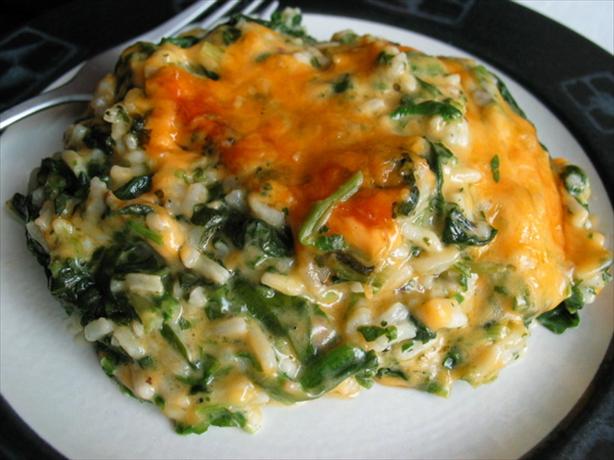 Spinach Casserole. Photo by flower7